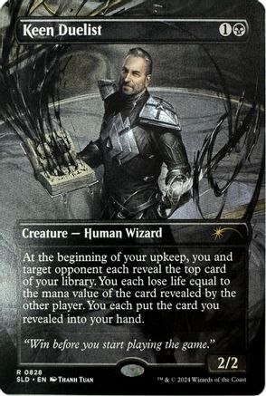 Keen Duelist (SLD-828) (Borderless)