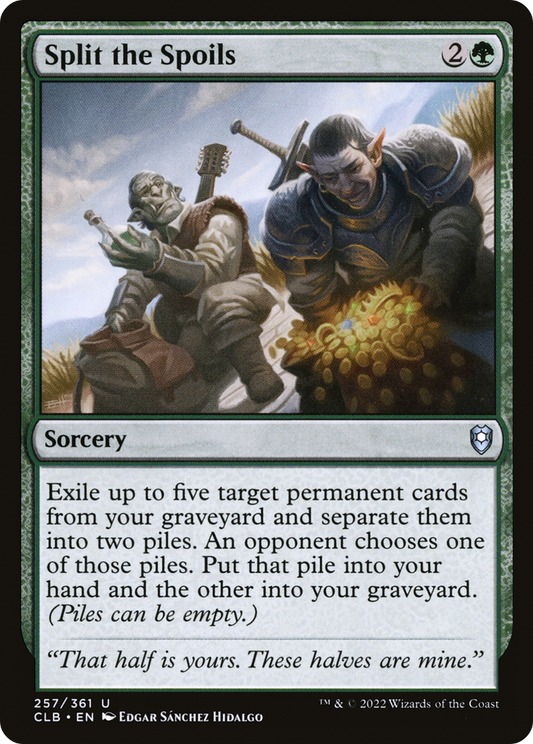 Split the Spoils (CLB-257)