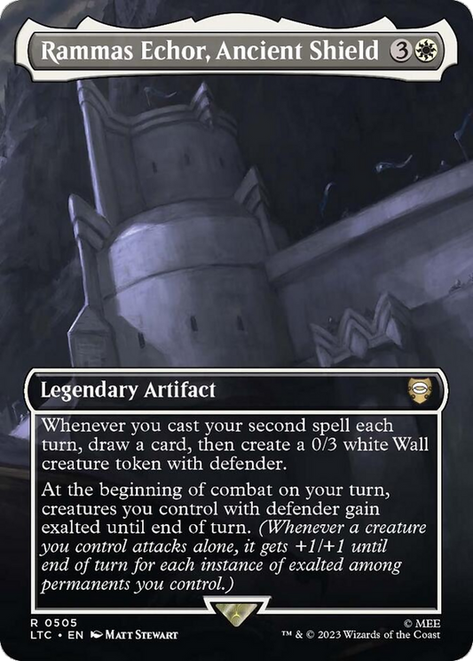 Rammas Echor, Ancient Shield (LTC-505) (Borderless) (Foil)