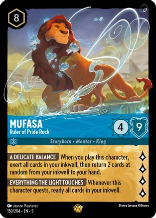 Mufasa - Ruler of Pride Rock (5-150) (Cold Foil)