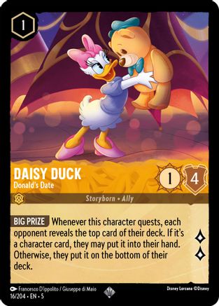Daisy Duck - Donald's Date (5-016) (Cold Foil)
