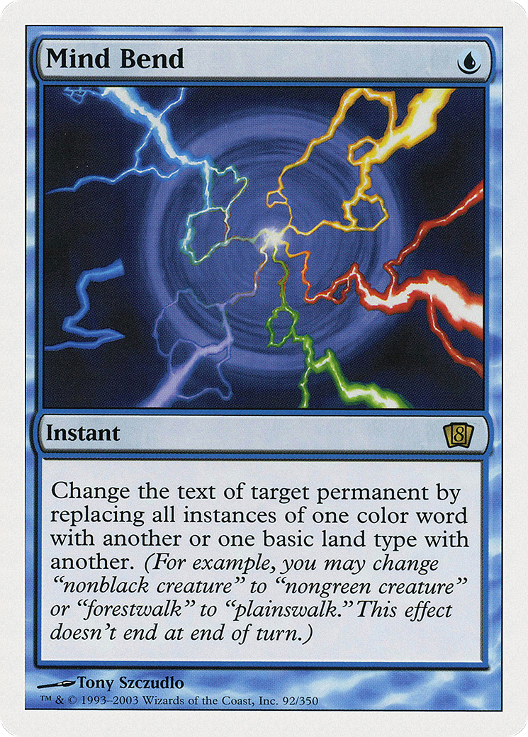 Mind Bend (8ED-092) (Foil)
