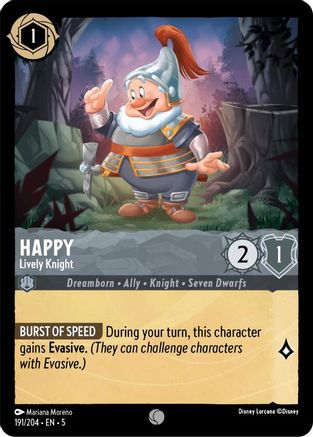 Happy - Lively Knight (5-191) (Cold Foil)