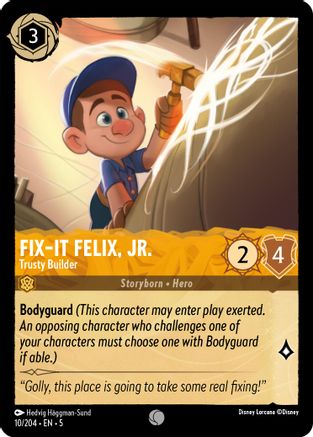 Fix-It Felix, Jr. - Trusty Builder (5-010) (Cold Foil)