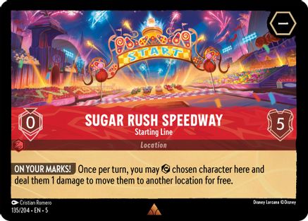 Sugar Rush Speedway - Starting Line (5-135) (Cold Foil)