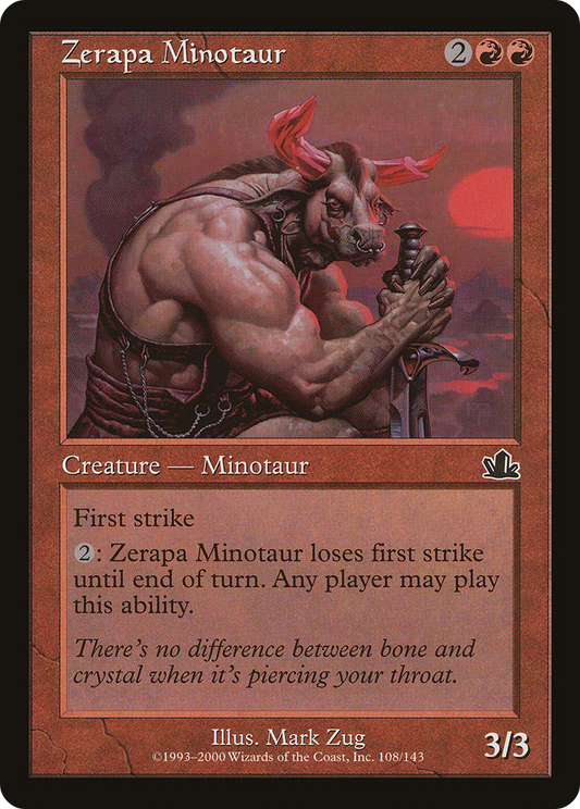 Zerapa Minotaur (PCY-108)