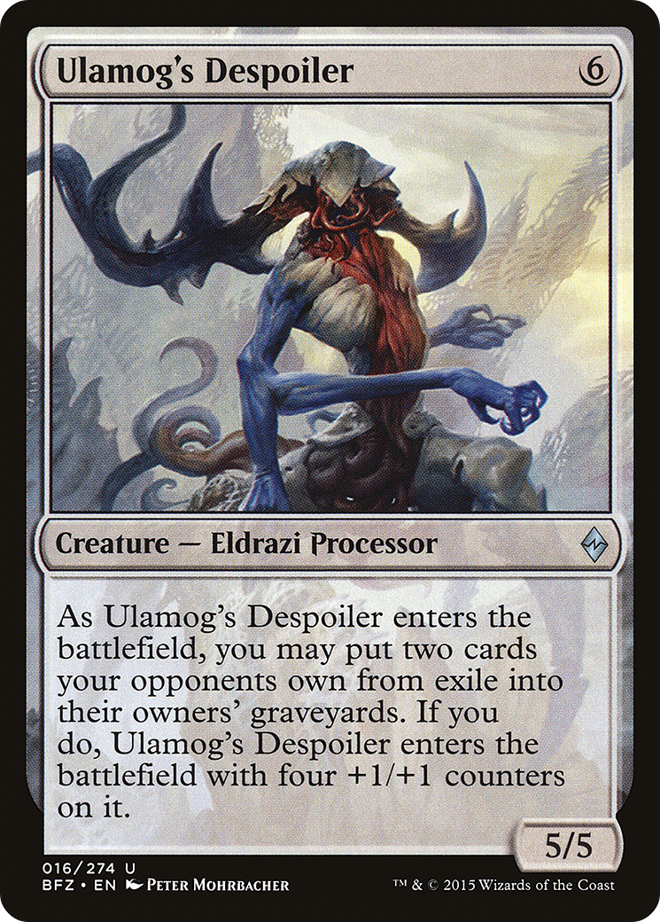 Ulamog's Despoiler (BFZ-016) (Foil)