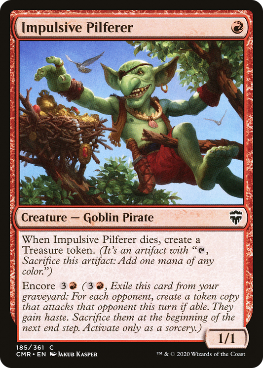 Impulsive Pilferer (CMR-185) (Foil)