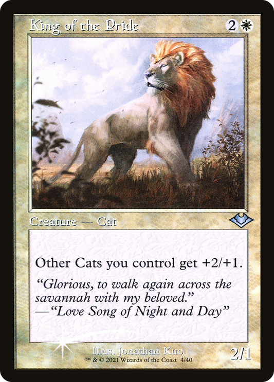 King of the Pride (MH1-004) (Etched Foil)