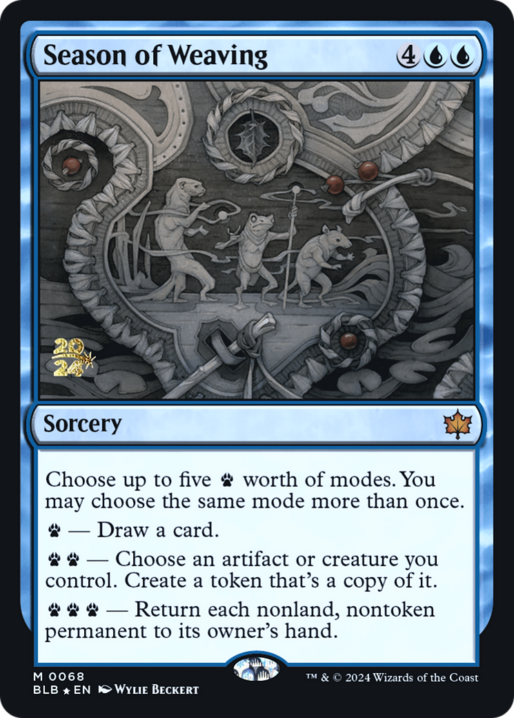 Season of Weaving (PRE-68S) (Foil)