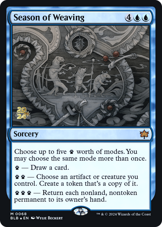 Season of Weaving (PRE-68S) (Foil)