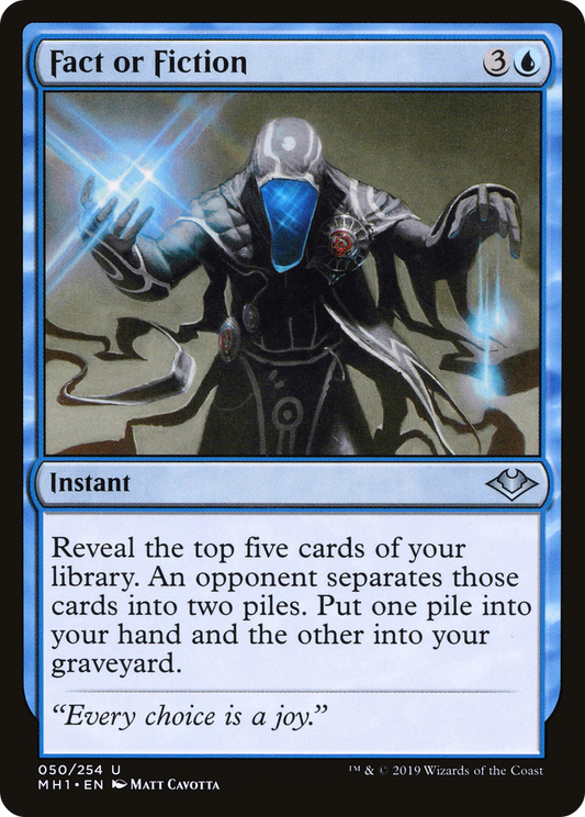 Fact or Fiction (MH1-050) (Foil)