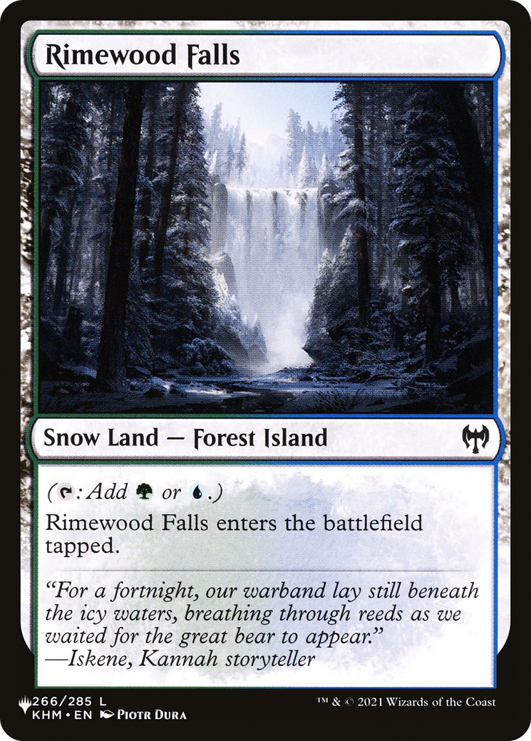 Rimewood Falls (LIST-KHM-266)