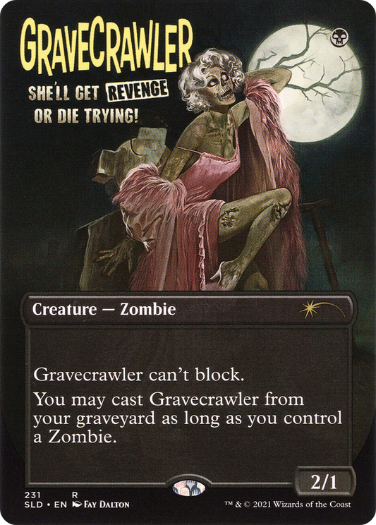 Gravecrawler (SLD-231) (Borderless) (Foil)