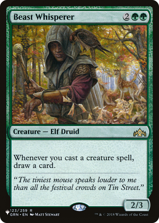 Beast Whisperer (PLST-GRN-123)