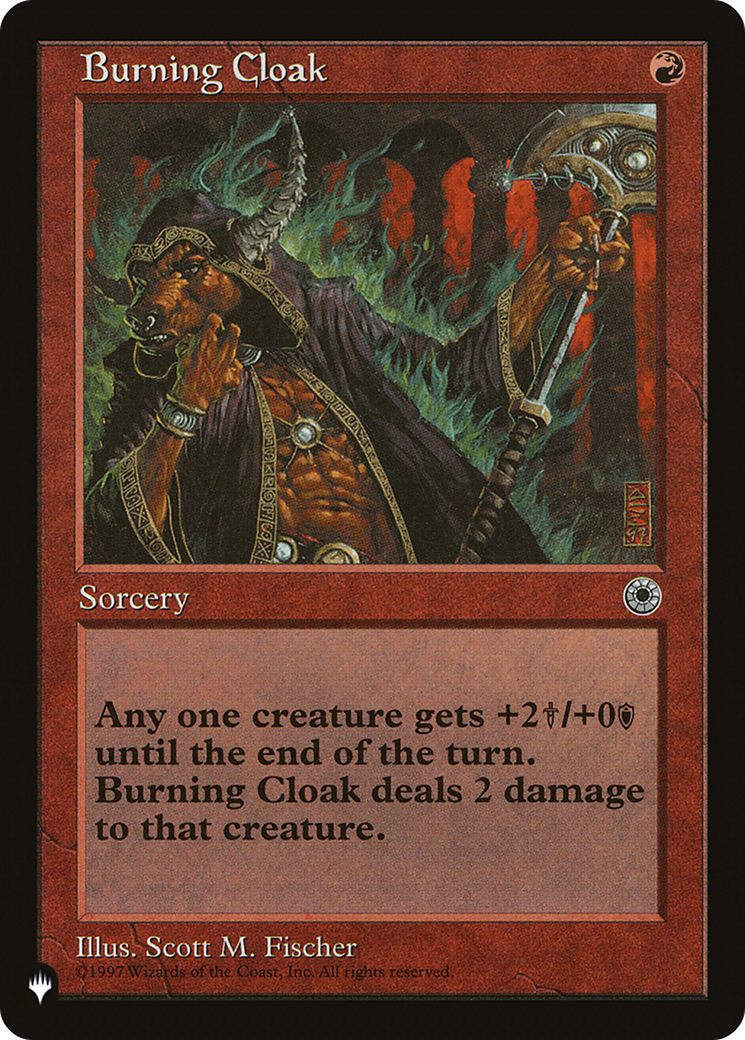 Burning Cloak (LIST-POR-120)
