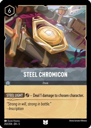 Steel Chromicon (5-202) (Cold Foil)