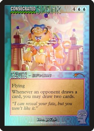 Consecrated Sphinx (1657) (Rainbow Foil) (SLD-1657)