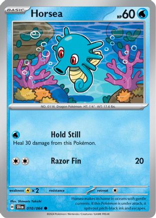 Horsea (SFA-010) (Reverse Holofoil)