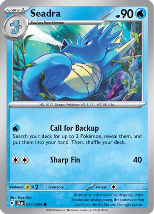Seadra (SFA-011) (Reverse Holofoil)
