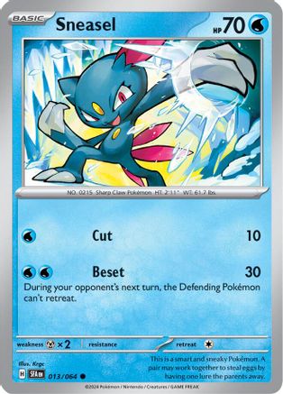 Sneasel (SFA-013) (Reverse Holofoil)