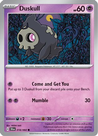Duskull (SFA-018) (Reverse Holofoil)