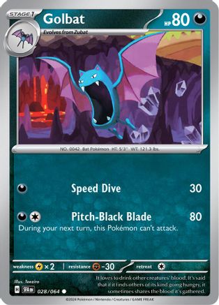 Golbat (SFA-028) (Reverse Holofoil)