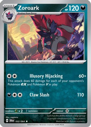 Zoroark (SFA-032) (Reverse Holofoil)