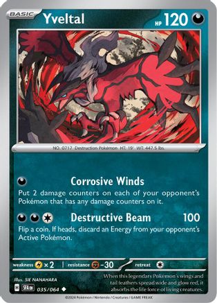 Yveltal (SFA-035) (Reverse Holofoil)