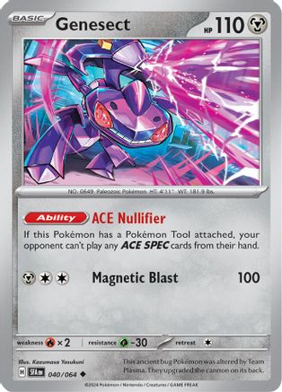Genesect (SFA-040) (Reverse Holofoil)