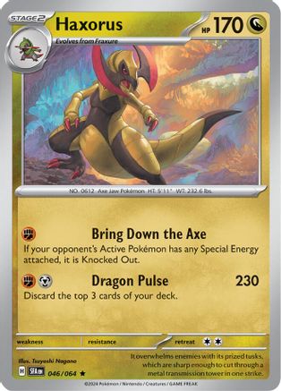 Haxorus (SFA-046) (Reverse Holofoil)