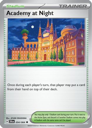 Academy at Night (SFA-054) (Reverse Holofoil)