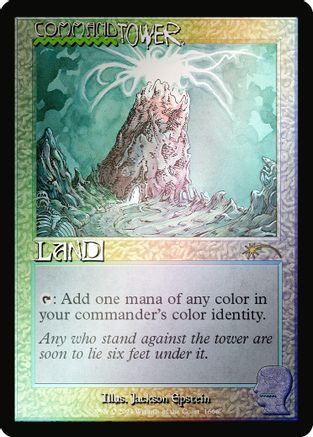 Command Tower (1666) (Rainbow Foil) (SLD-1666)