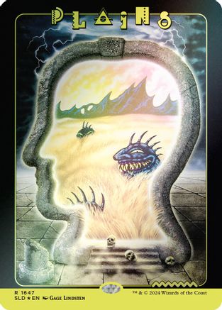 Plains (1647) (Rainbow Foil) (SLD-1647) (Full Art)