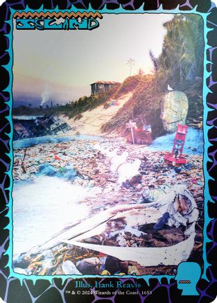 Island (1653) (Rainbow Foil) (SLD-1653) (Full Art)