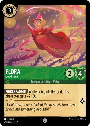 Flora - Good Fairy (5-075) (Cold Foil)