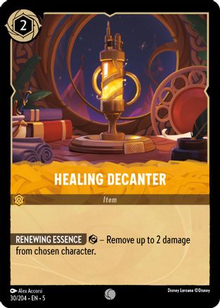 Healing Decanter (5-030) (Cold Foil)