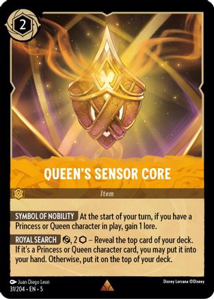 Queen's Sensor Core (5-031) (Cold Foil)