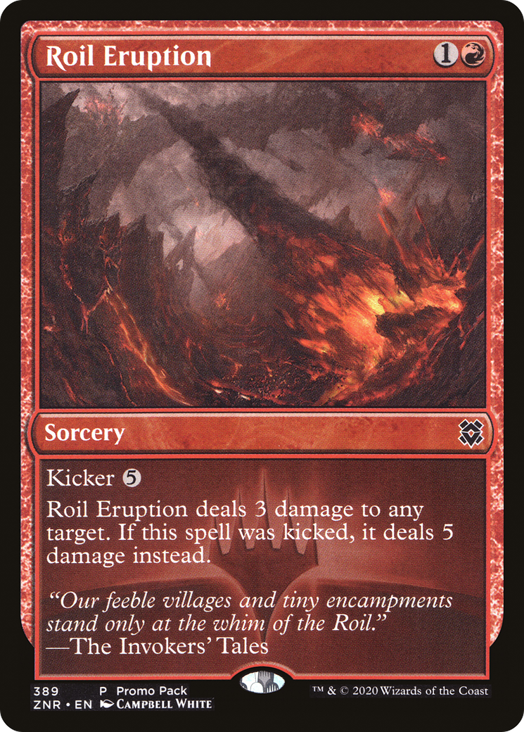 Roil Eruption (PPZNR-389) (Foil)