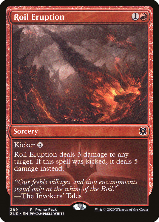 Roil Eruption (PPZNR-389) (Foil)