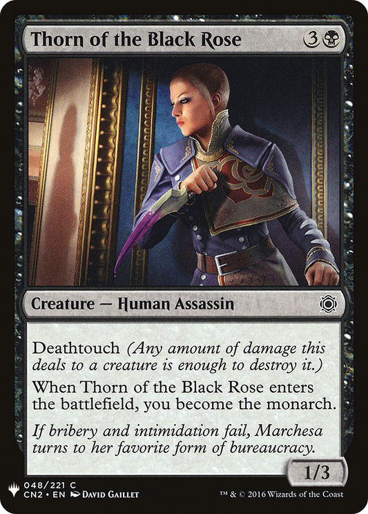 Thorn of the Black Rose (LIST-CN2-48)