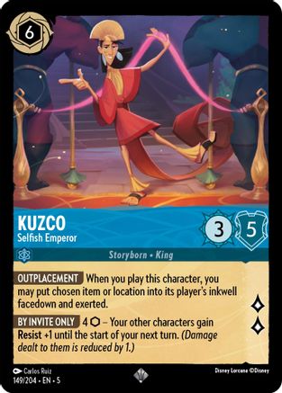 Kuzco - Selfish Emperor (5-149)
