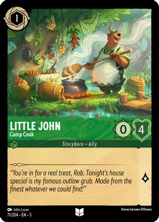 Little John - Camp Cook (5-071) (Cold Foil)
