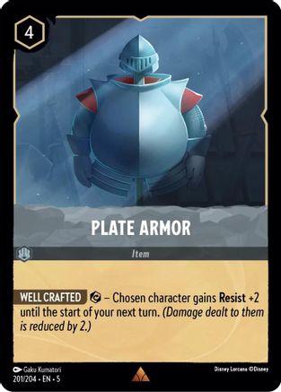 Plate Armor (5-201) (Cold Foil)