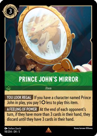 Prince John's Mirror (5-098) (Cold Foil)