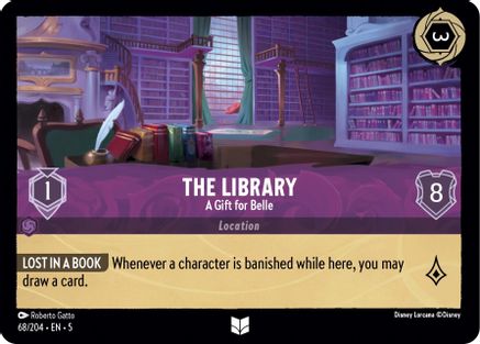 The Library - A Gift for Belle (5-068) (Cold Foil)