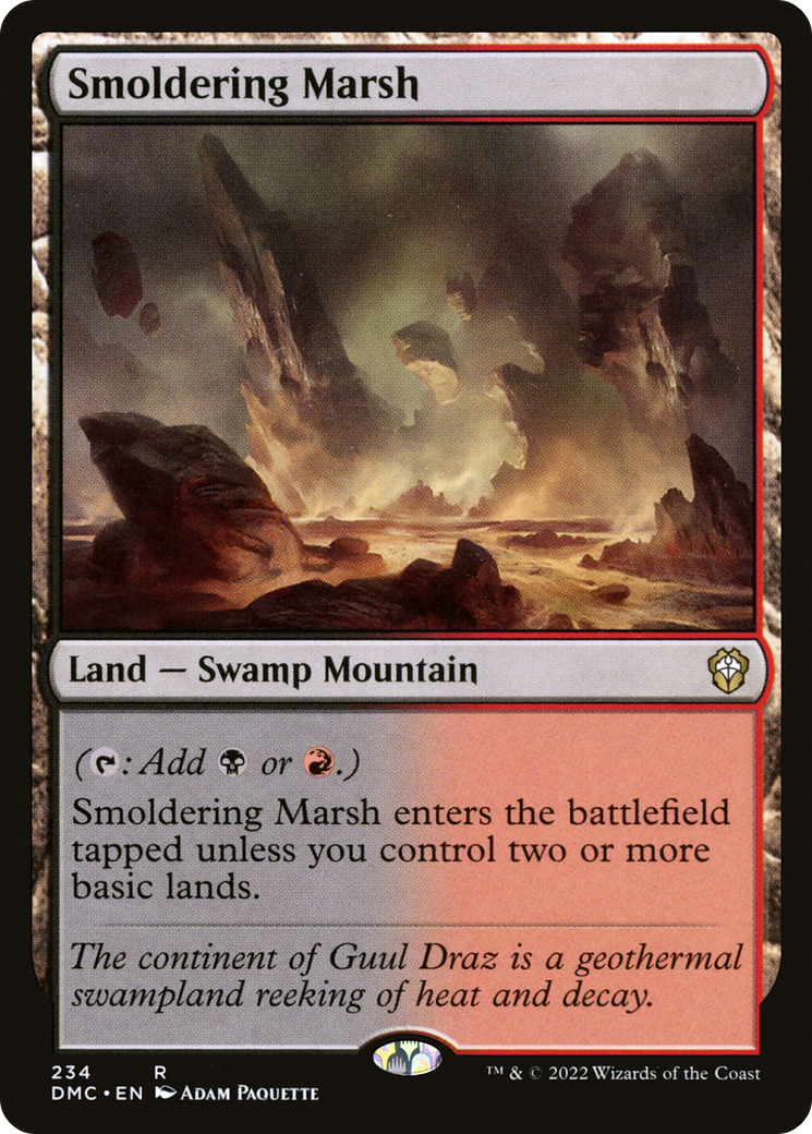 Smoldering Marsh (DMC-234)