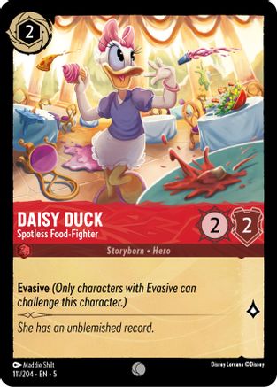 Daisy Duck - Spotless Food-Fighter (5-111) (Cold Foil)