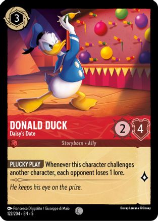 Donald Duck - Daisy's Date (5-122) (Cold Foil)