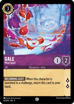 Gale - Wind Spirit (5-042) (Cold Foil)